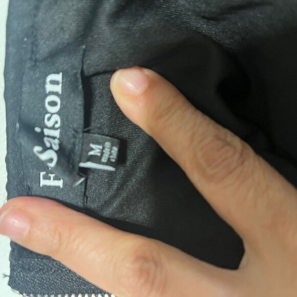 EN SAISON Sequined Checkerboard Midi Skirt Size Medium - Picture 8 of 9